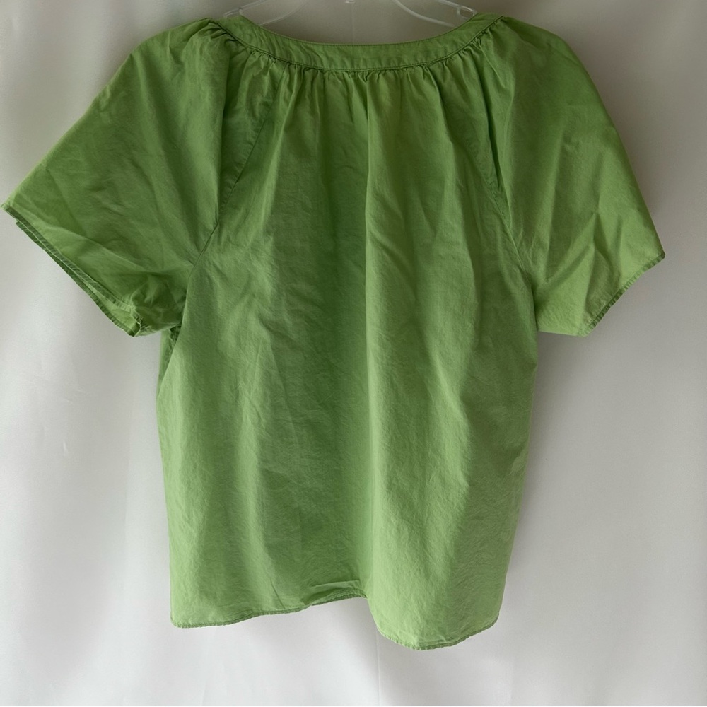Ann Taylor Loft Green Women's Top - Picture 2 of 6